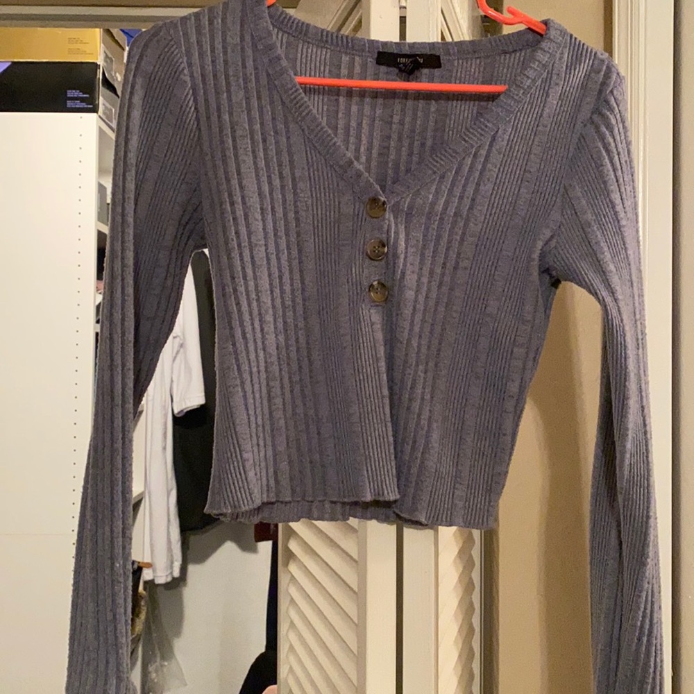 Forever 21 crop top sweater